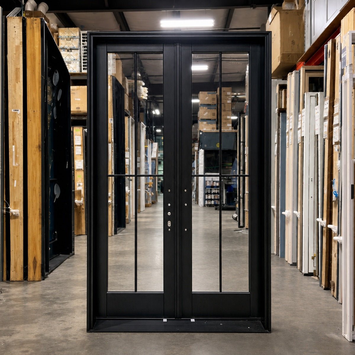 French Pella® Reserve 60 x 96 – Black - Clark Deals LLC