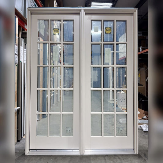 Double Fixed Pella® Lifestyle 73 x 96 – Almond - Clark Listings