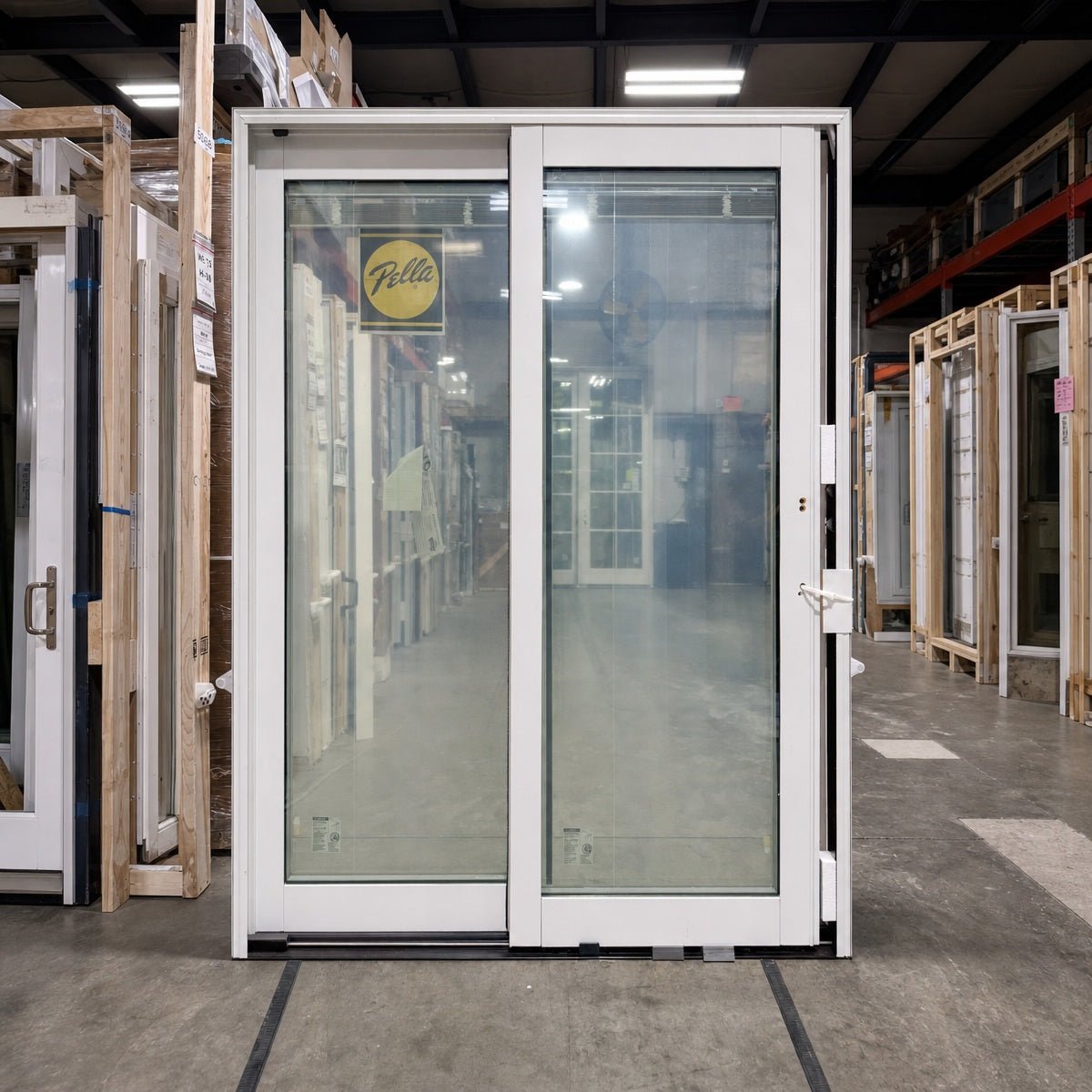 Sliding Pella® Lifestyle 60 x 80 – White - Clark Deals LLC