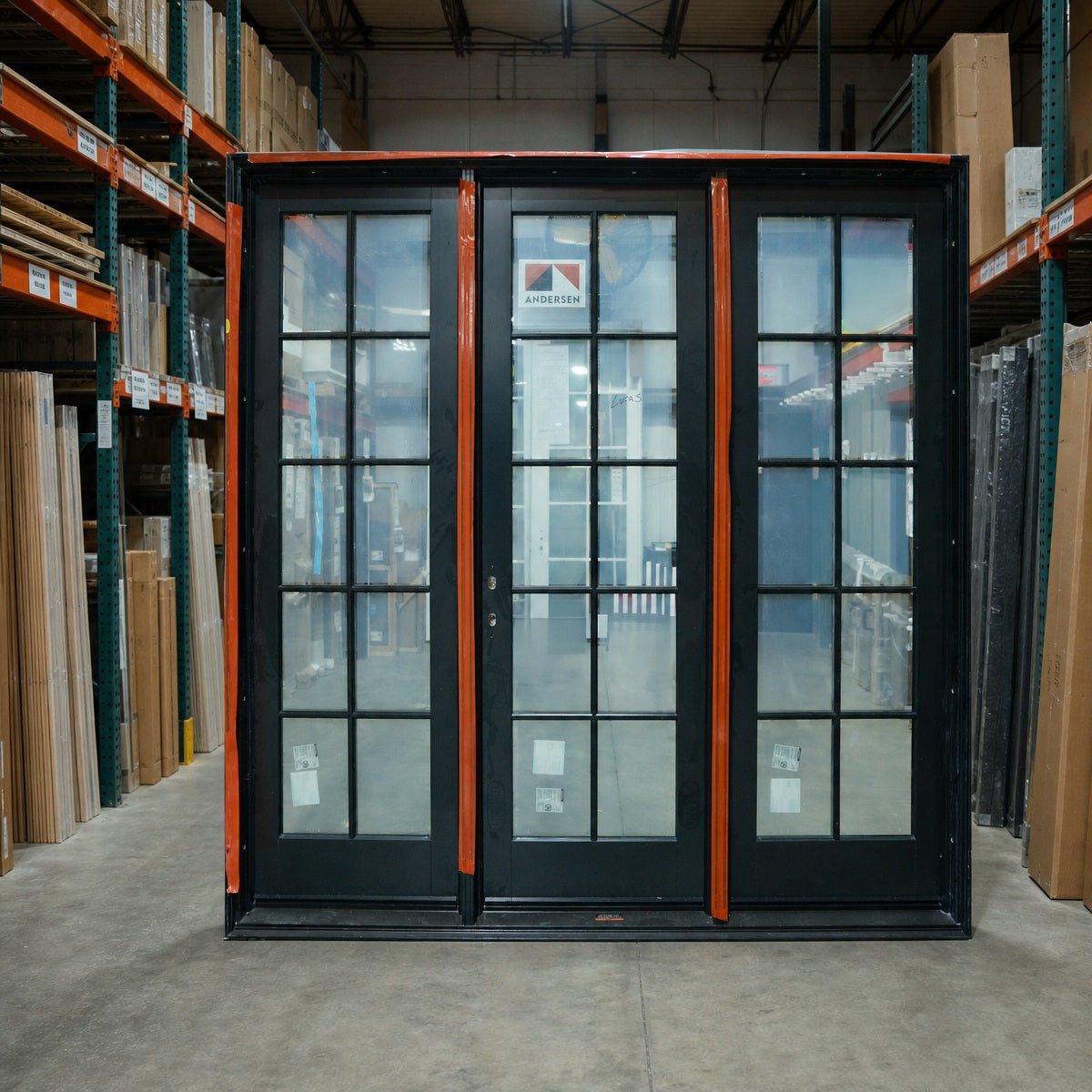 Triple Door Andersen E-Series 94 x 94 – Black - Clark Deals LLC