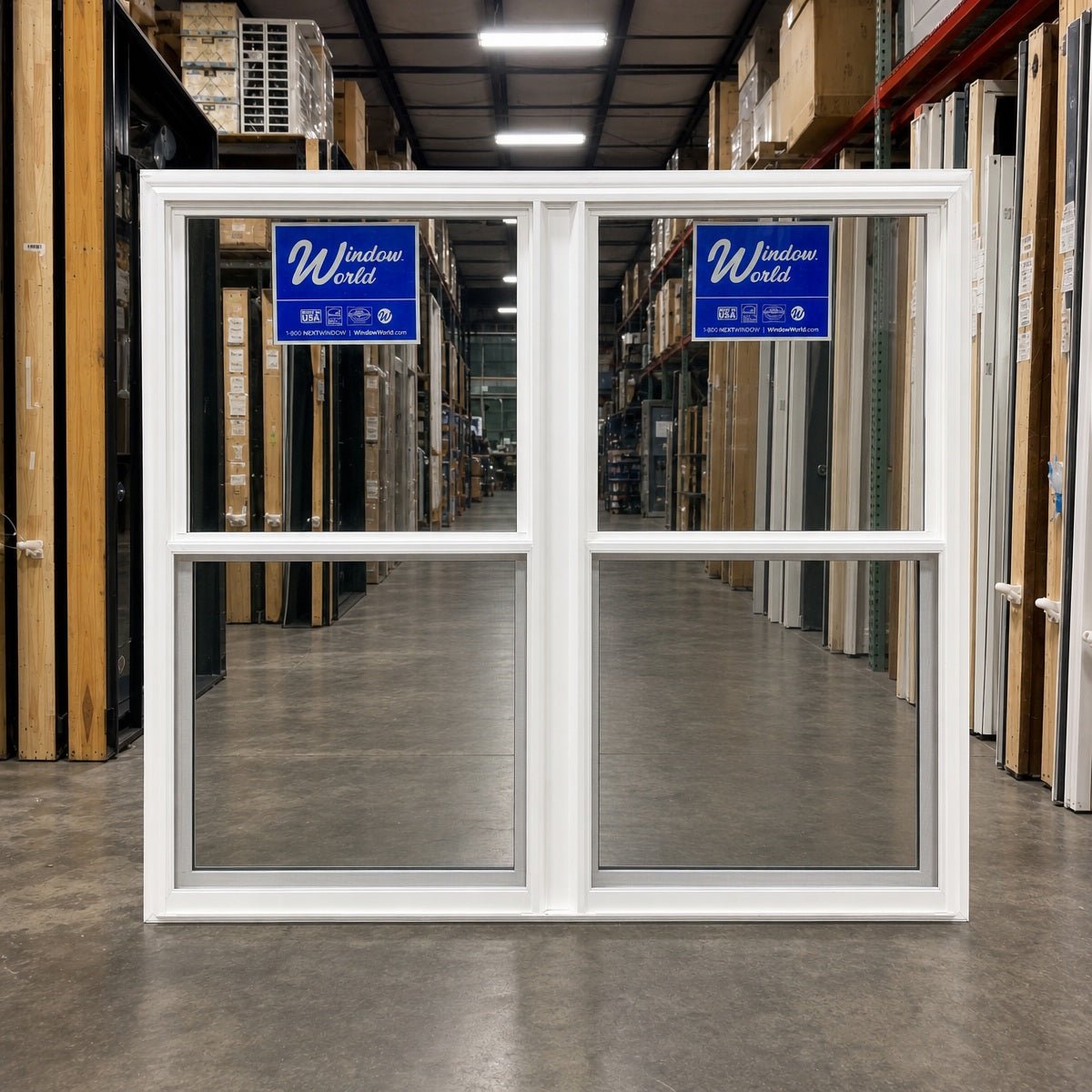 Window World Double Hung 2-Wide Window 71 x 58.5 - Clark Deals LLC