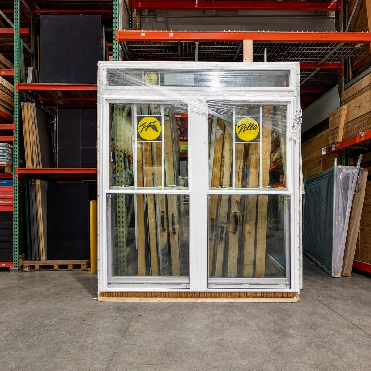 Pella® 250 Series Double Hung 2-Wide Window 65.5 x 75.75 - Clark Deals LLC