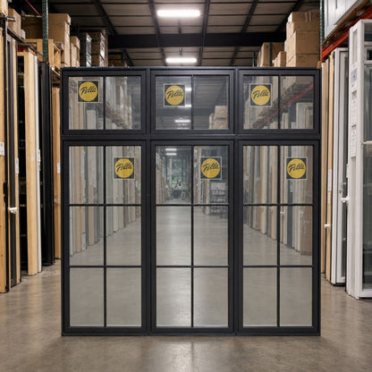 Pella® Reserve Casement 3-Wide w/ Transom Window 105 x 95.5 - Clark Deals LLC