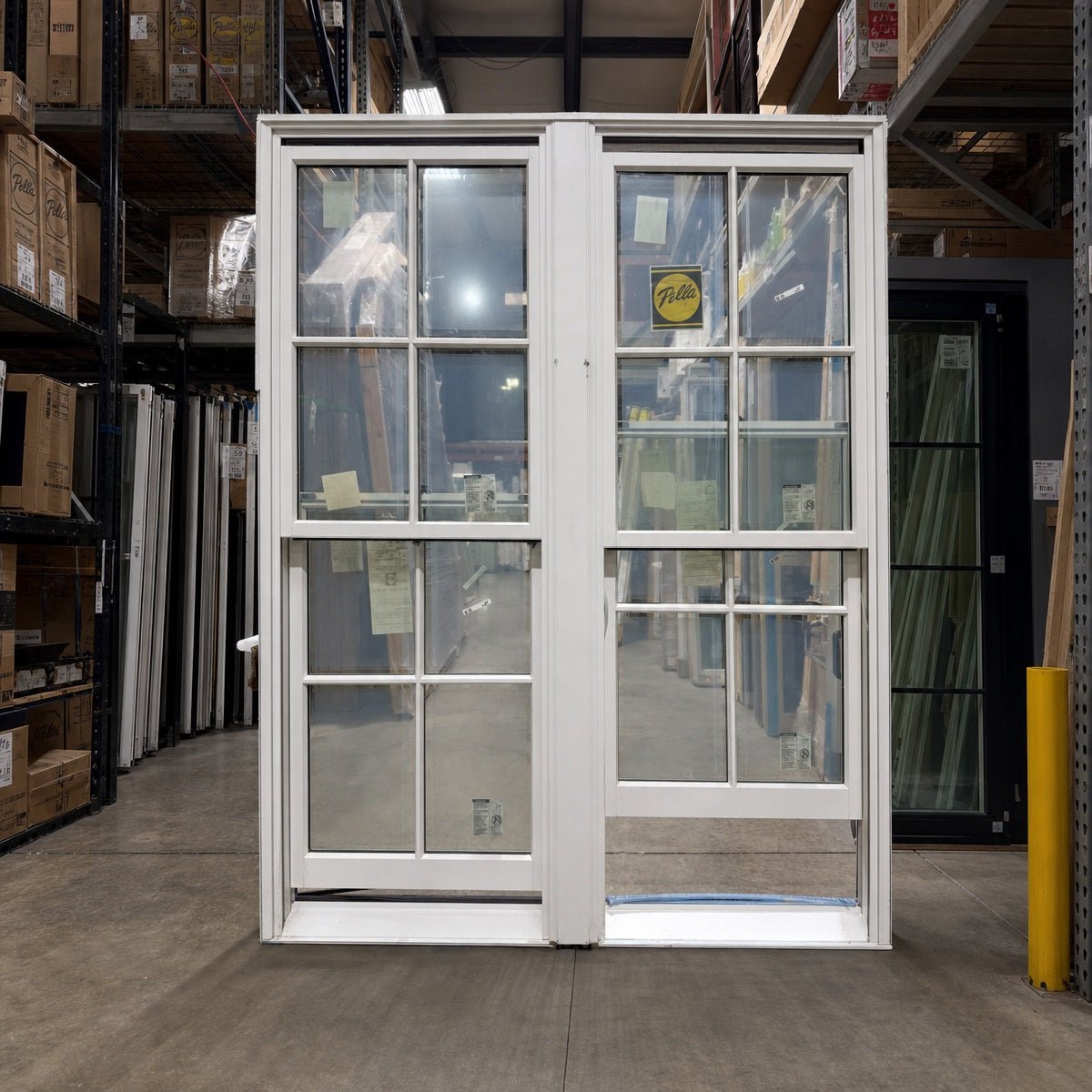 Pella® Reserve Double Hung 2-Wide Window 57.5 x 73.75 - Clark Deals LLC