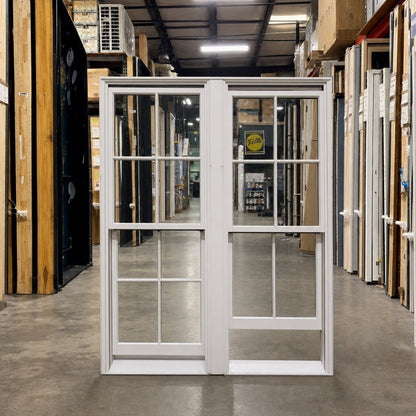 Pella® Reserve Double Hung 2-Wide Window 57.5 x 73.75 - Clark Deals LLC