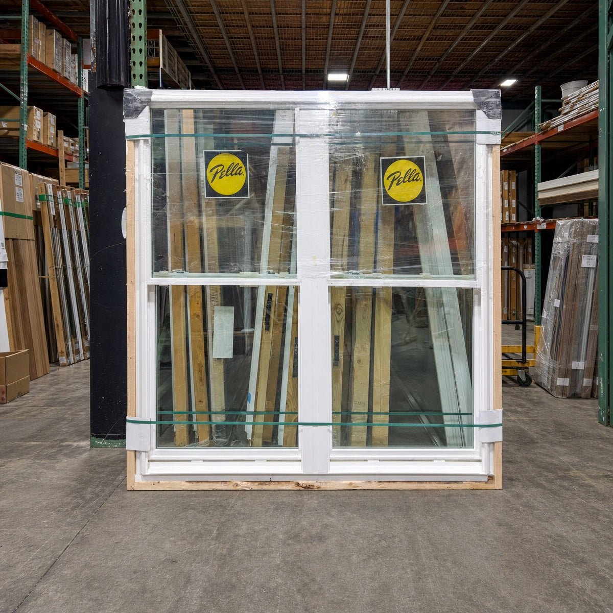 Pella® 250 Series Single Hung 2-Wide Window 70.5 x 70.75 - Clark Deals LLC