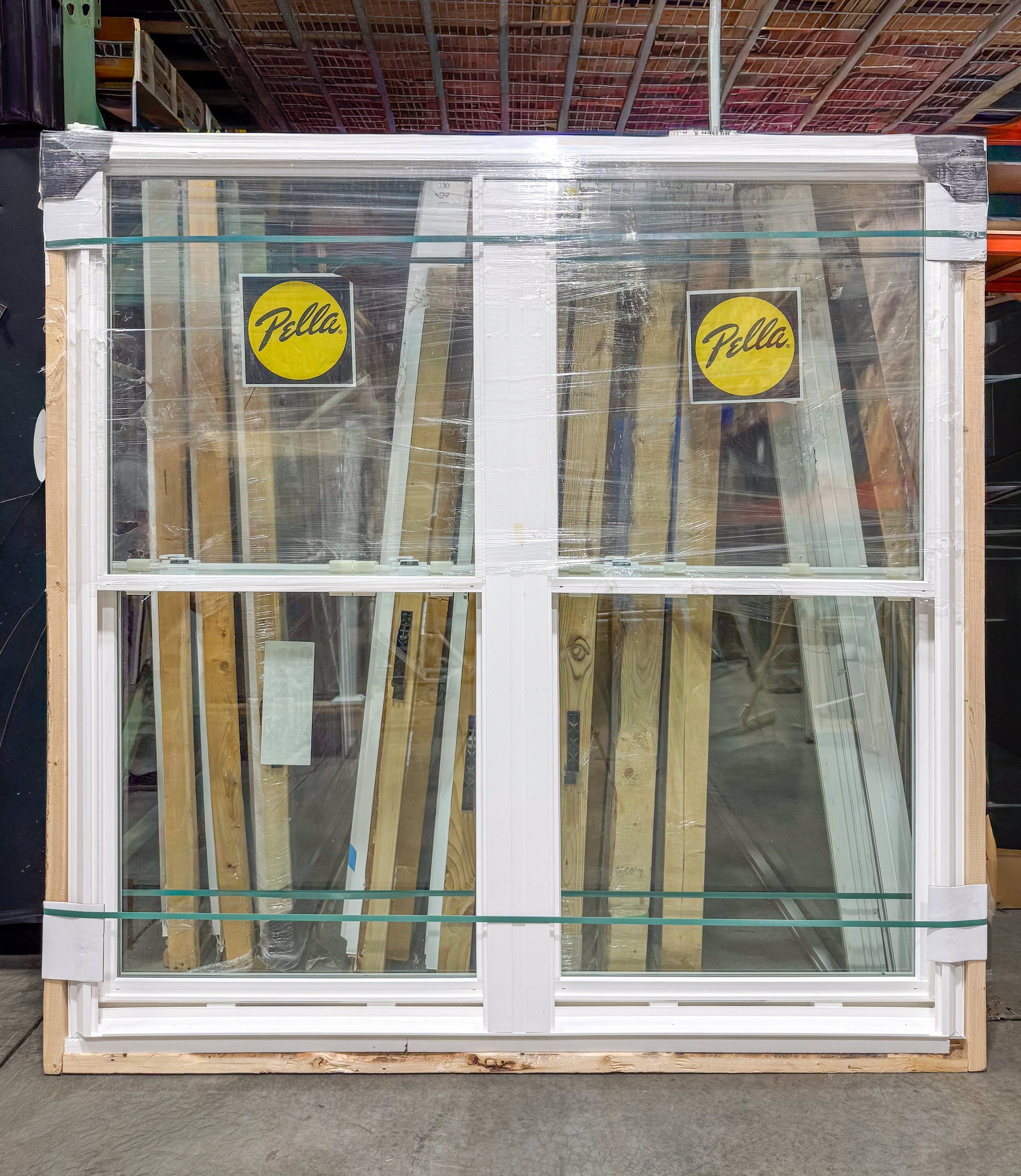 Pella® 250 Series Single Hung 2 - Wide Window 70.5 x 70.75 - Clark Listings