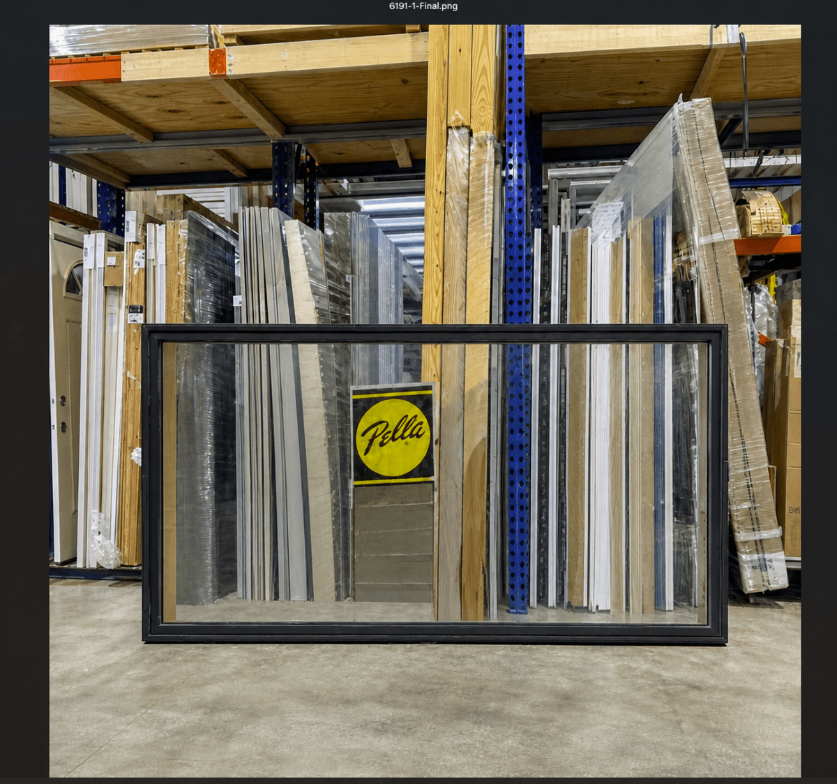 Pella® Lifestyle Fixed Special Shape Window 59 x 30 - Clark Deals LLC