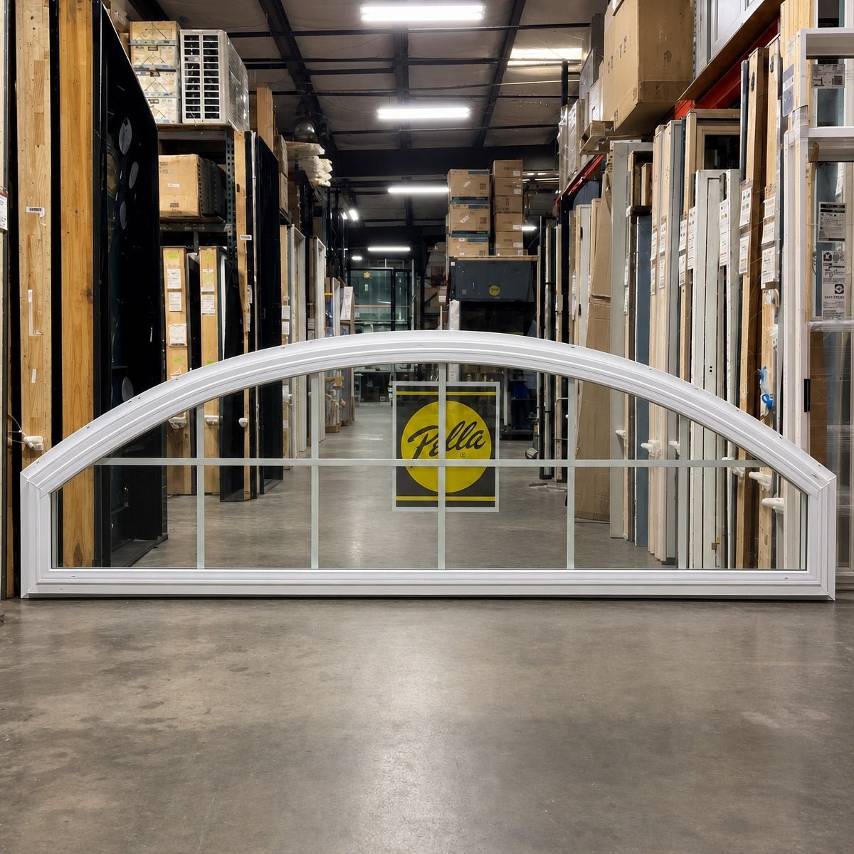 Pella® 250 Series Half Circle Window 71.5 x 21 - Clark Deals LLC