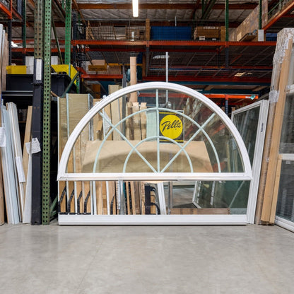 Pella® 250 Series Arched Window 62 x 31 - Clark Deals LLC