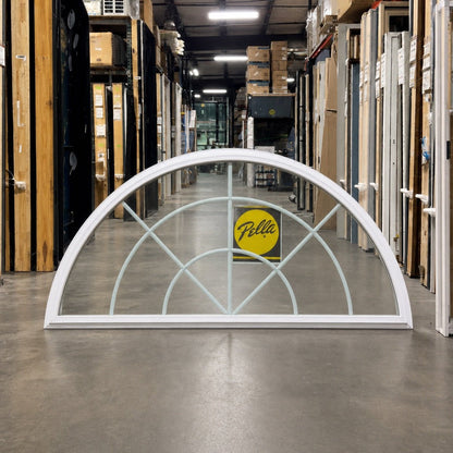 Pella® 250 Series Arched Window 62 x 31 - Clark Deals LLC