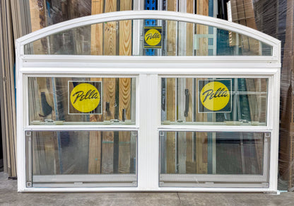 Pella® Lifestyle Half CIrcle Window 69.25 x 48 - Clark Listings