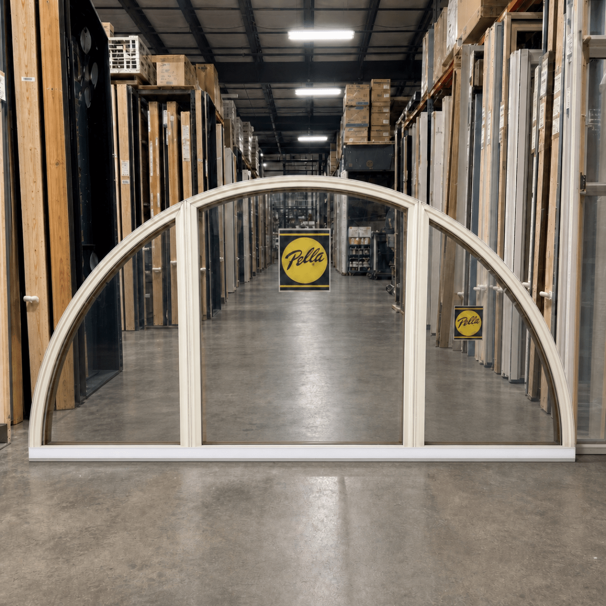 Pella® Lifestyle Arched Window 87 x 45 - Clark Deals LLC