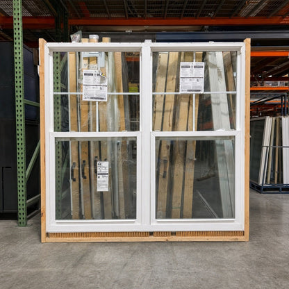 Pella® 250 Series Single Hung 2-Wide Window 71 x 65 - Clark Deals LLC