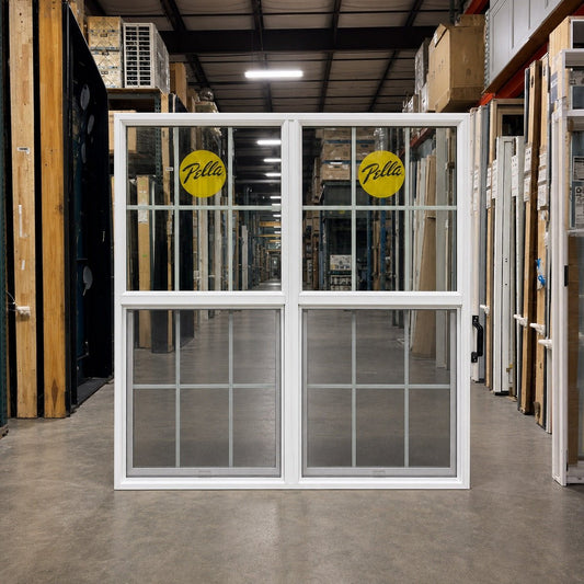 Pella® Single Hung 2-Wide Window 57.5 x 60.75 - Clark Deals LLC