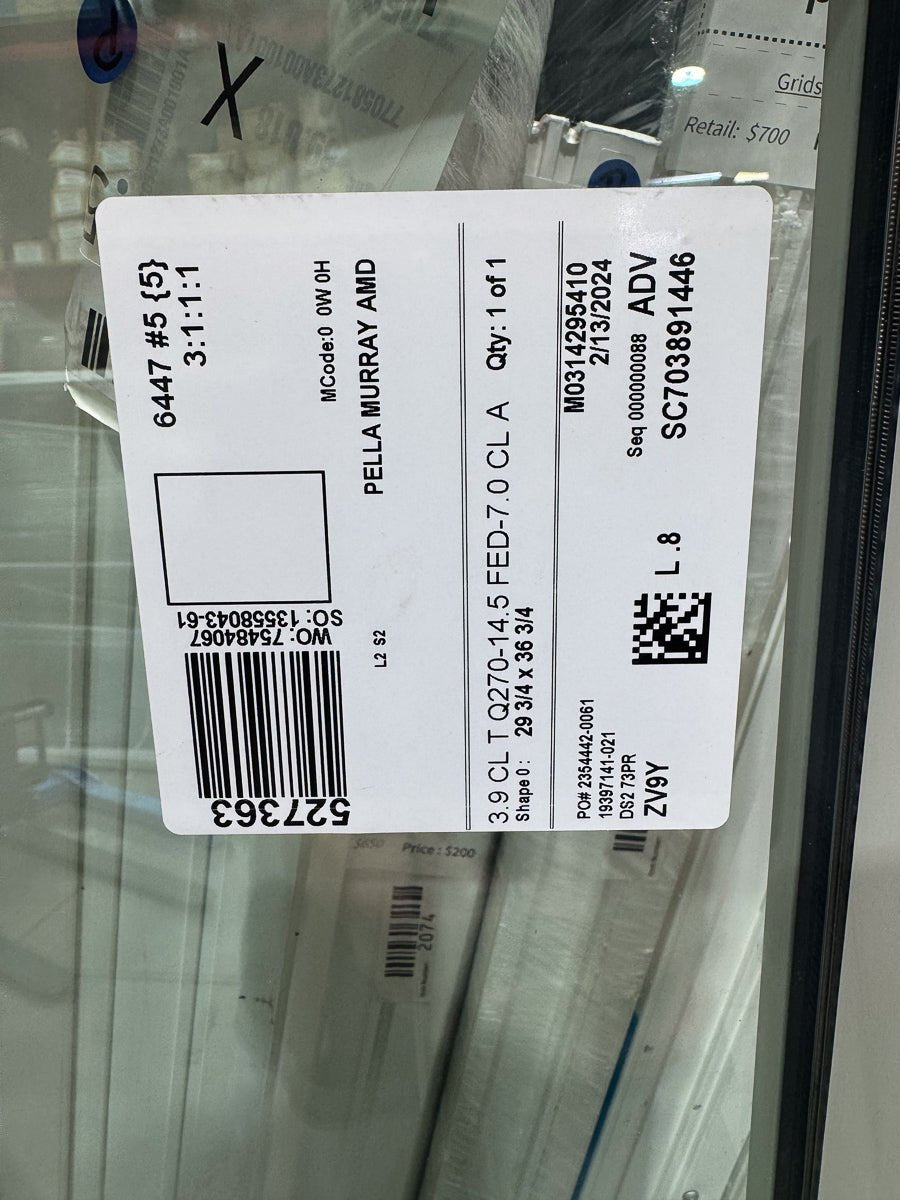 Pella® Impervia® Awning Window 32 x 63 - Clark Deals LLC