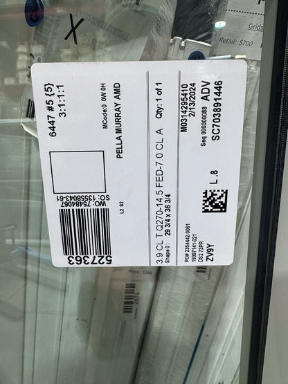 Pella® Impervia® Awning Window 32 x 63 - Clark Deals LLC