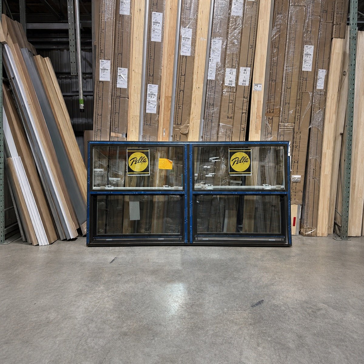 Pella® 250 Series Single Hung 2-Wide Window 79.5 x 40.75 - Clark Deals LLC