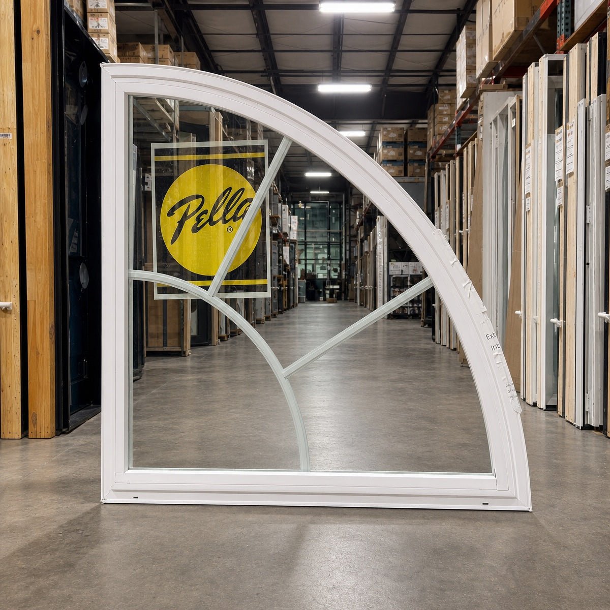 Pella® 250 Series Half Circle Window 30 x 30 - Clark Deals LLC