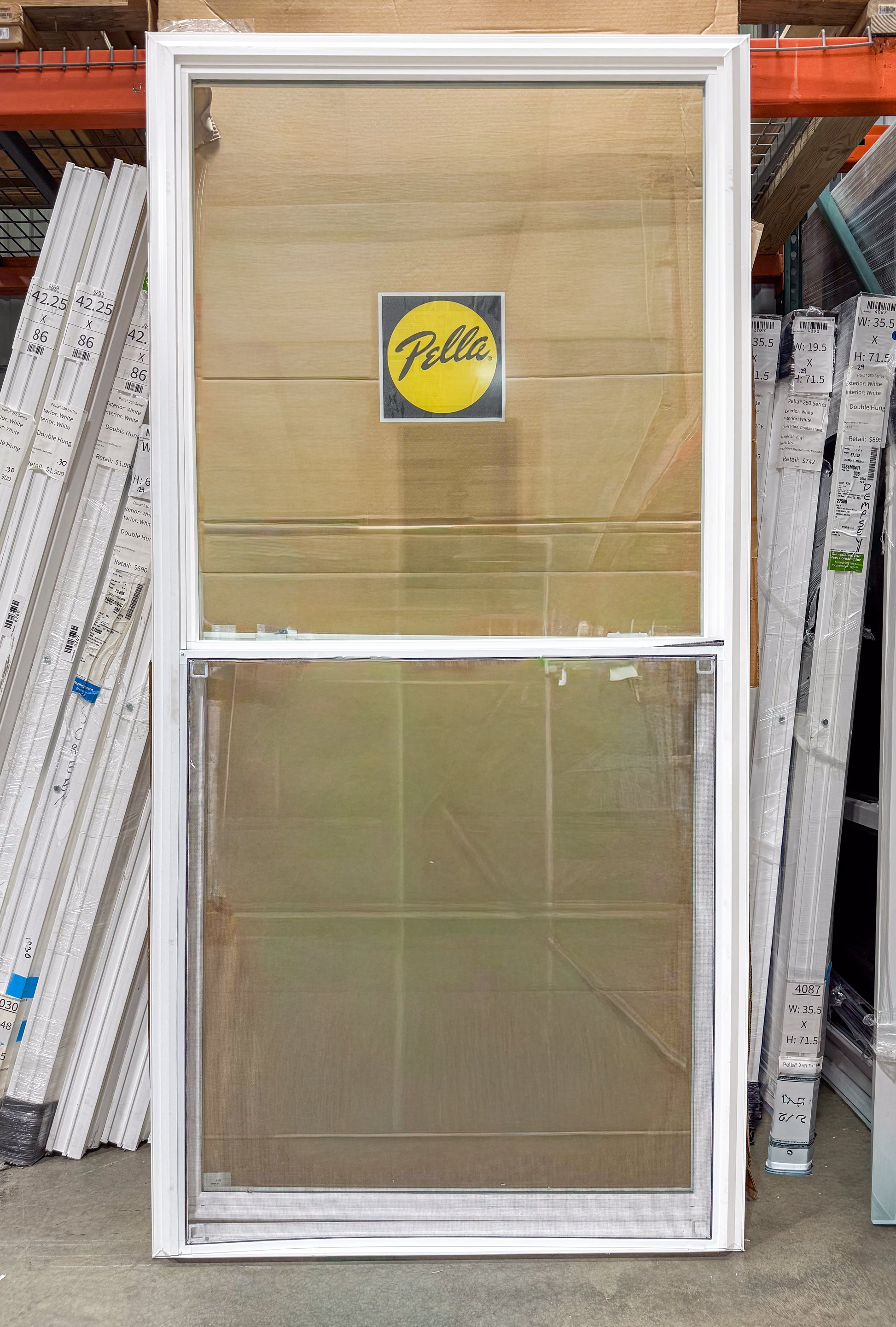 Pella® 250 Series Double Hung Window 42.25 x 86 - Clark Listings