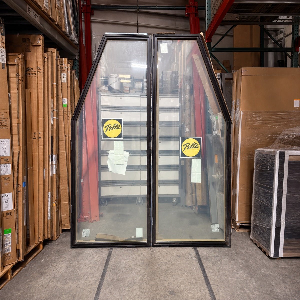 Pella® Lifestyle Trapezoid Window 34 x 90.25 - Clark Deals LLC