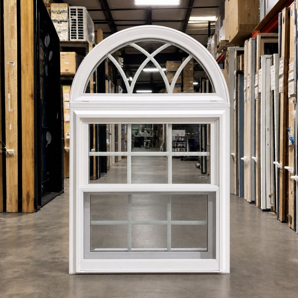 Window World Double Hung Arched Window 29.25 x 30.75 - Clark Deals LLC