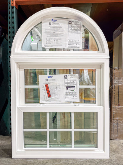 Window World Double Hung Arched Window 29.25 x 30.75 - Clark Listings