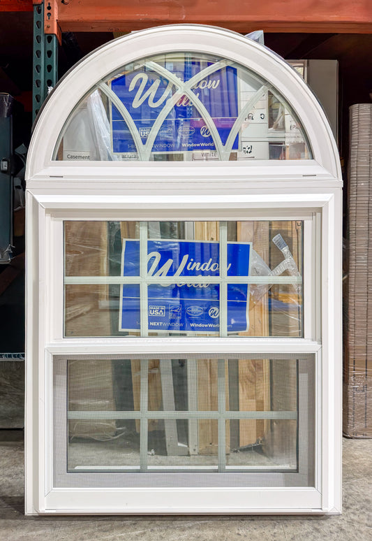 Window World Double Hung Arched Window 29.25 x 30.75 - Clark Listings