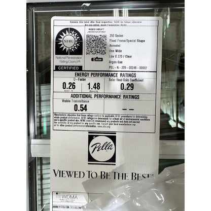 Pella® 250 Series Picture Window 15.25 x 17.5 - Clark Listings