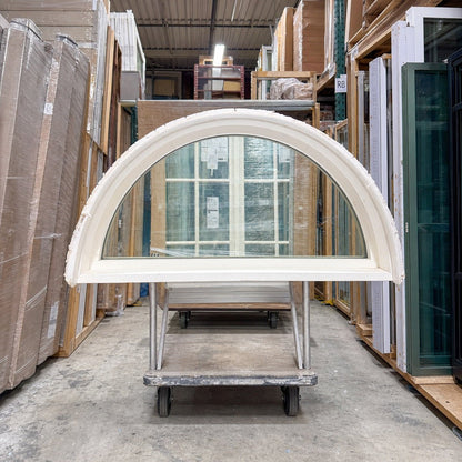 Pella® Lifestyle Half Circle Window 36.5 x 16 - Clark Deals LLC