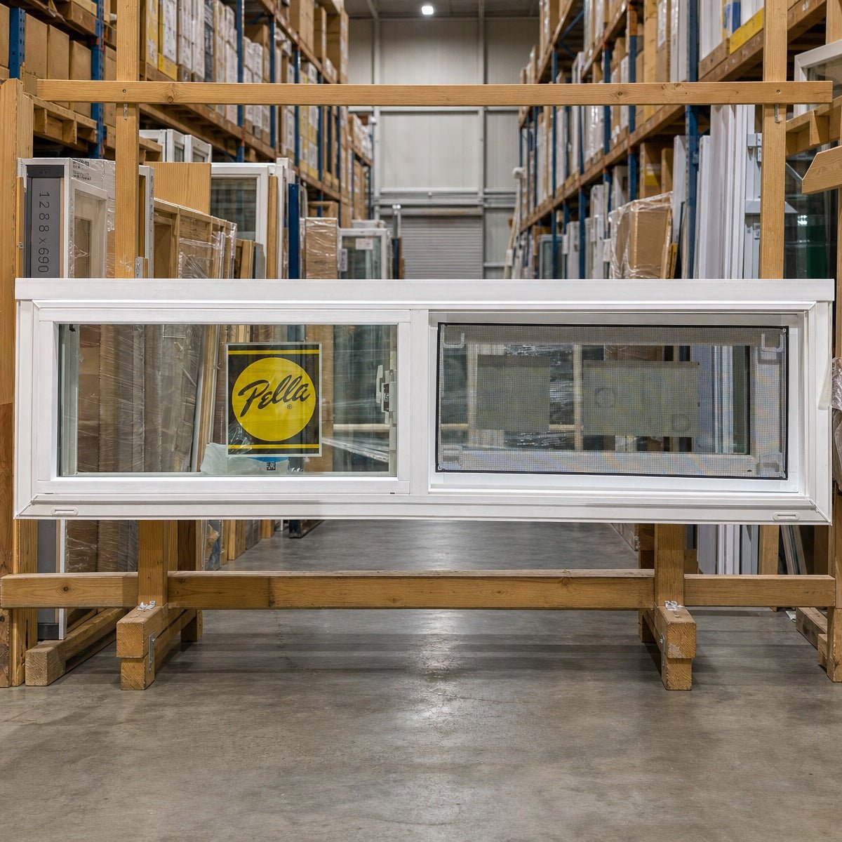 Pella® 250 Series Sliding Window 41.5 x 12 - Clark Deals LLC
