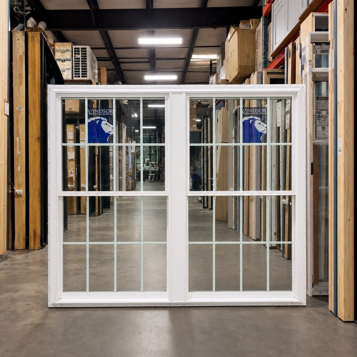 Windsor Next Series Double Hung 2-Wide Window 73.5 x 62 - Clark Deals LLC