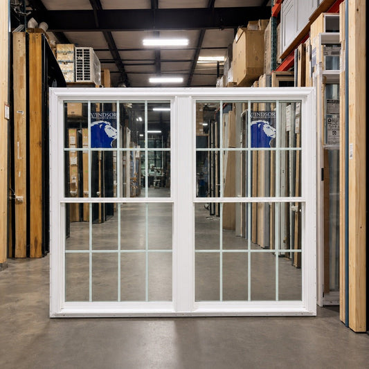Windsor Next Series Double Hung 2-Wide Window 73.5 x 62 - Clark Deals LLC