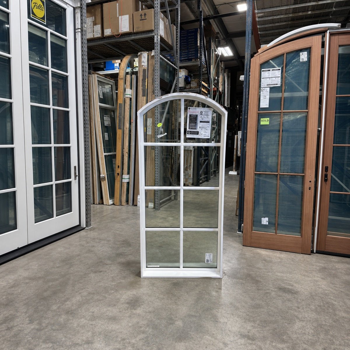 Windsor Pinnacle Arched Window 33 x 72 - Clark Deals LLC