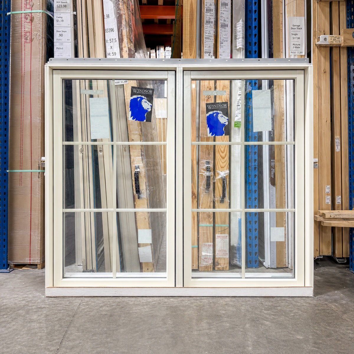 Windsor Pinnacle Casement 2-Wide Window 56 x 47.75 - Clark Deals LLC