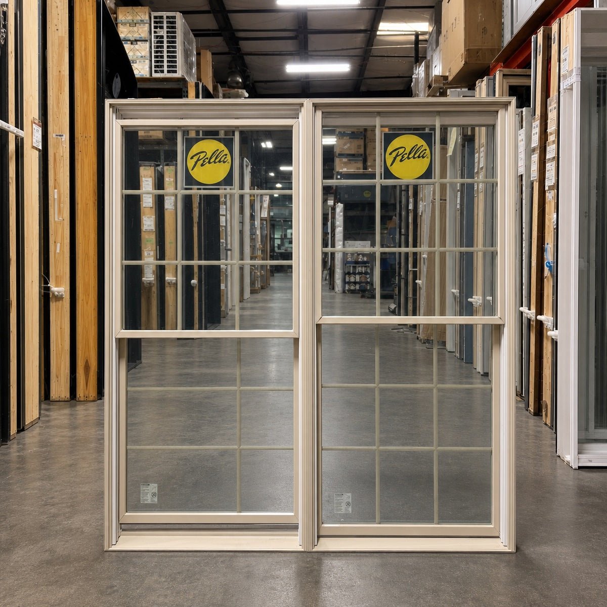 Pella® Lifestyle Double Hung 2-Wide Window 70 x 75.25 - Clark Deals LLC