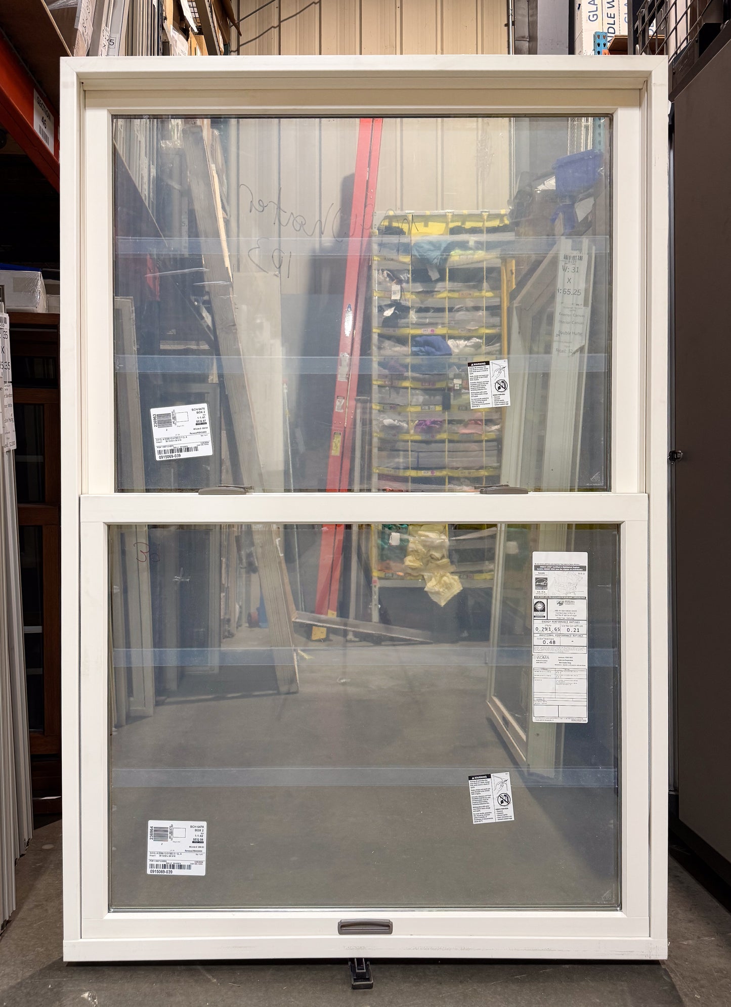 Andersen Acclaim Series Double Hung Window 43.5 x 65 - Clark Listings