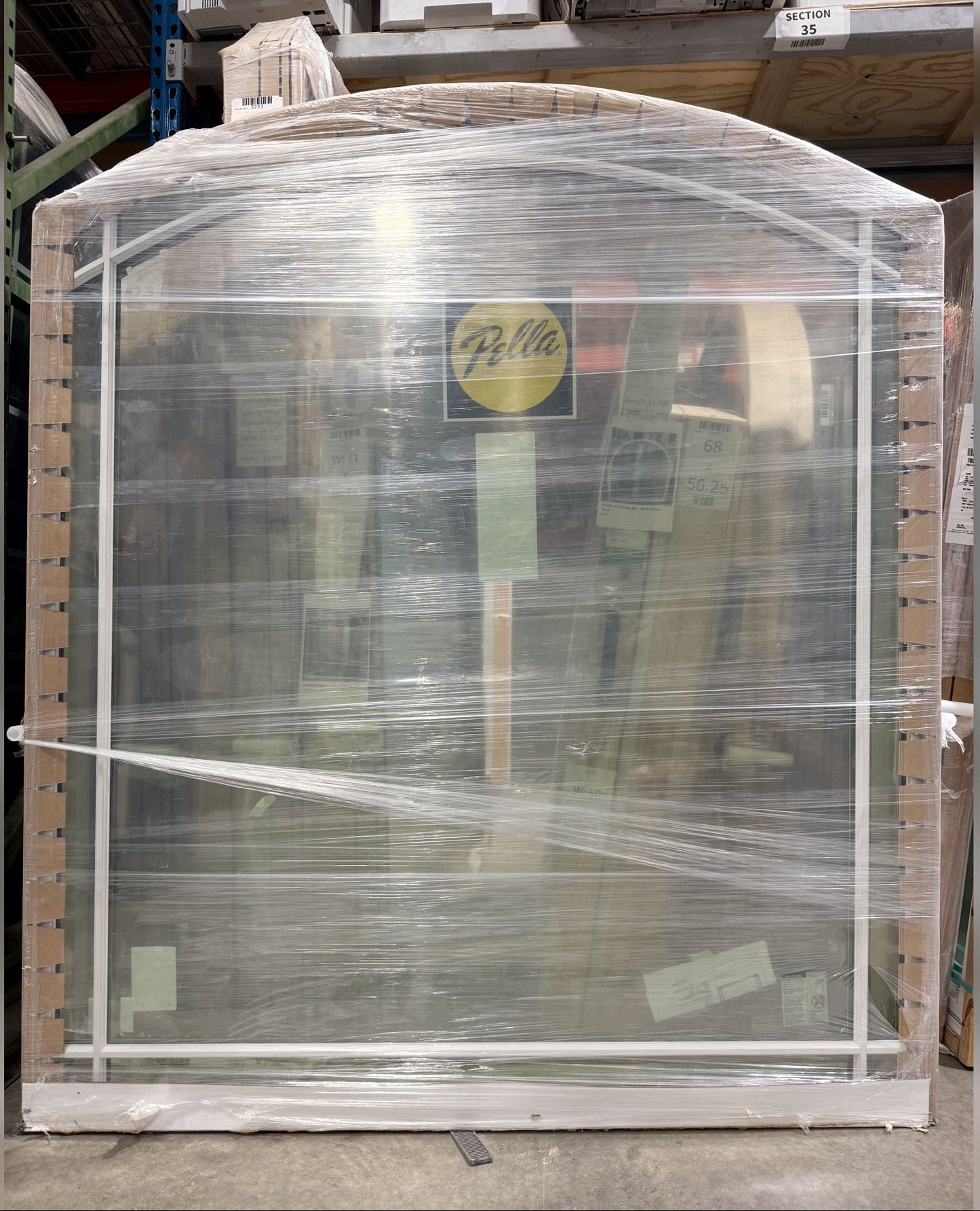 Pella® Lifestyle Arched Window 59 x 67.5 - Clark Listings