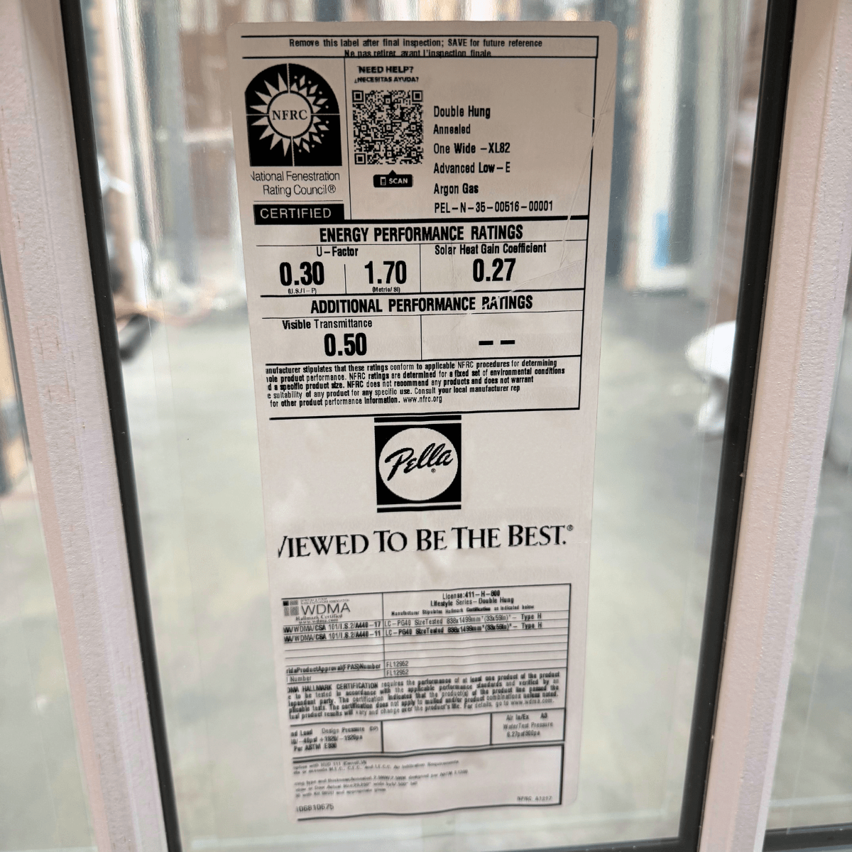 Pella® Lifestyle Double Hung Window 29.25 x 57.5 - Clark Deals LLC