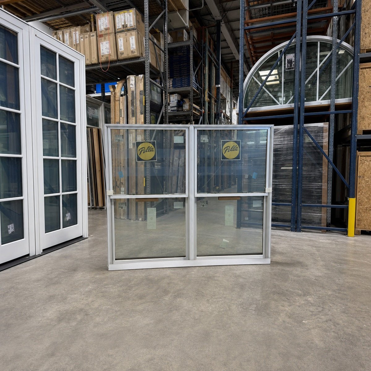 Pella® Lifestyle Double Hung 2-Wide Window 74.5 x 64 - Clark Deals LLC