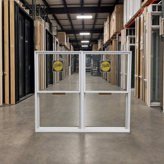 Pella® Lifestyle Double Hung 2-Wide Window 74.5 x 64 - Clark Deals LLC