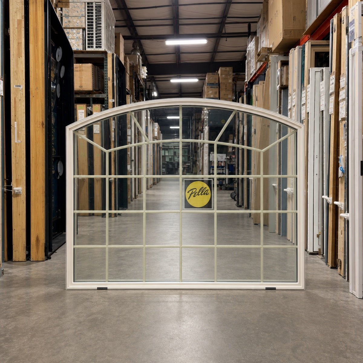 Pella® Lifestyle Arched Window 68 x 56.25 - Clark Deals LLC