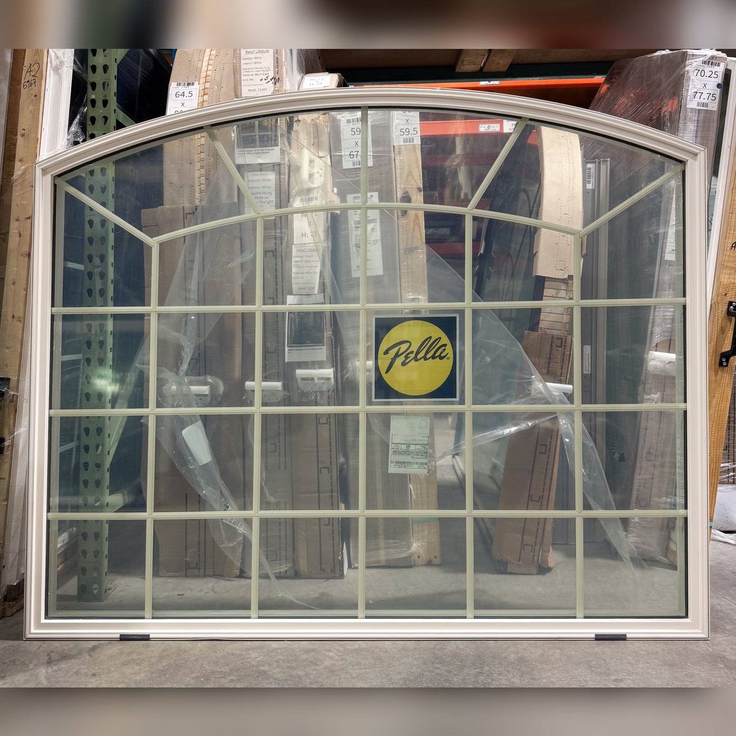 Pella® Lifestyle Arched Window 68 x 56.25 - Clark Listings