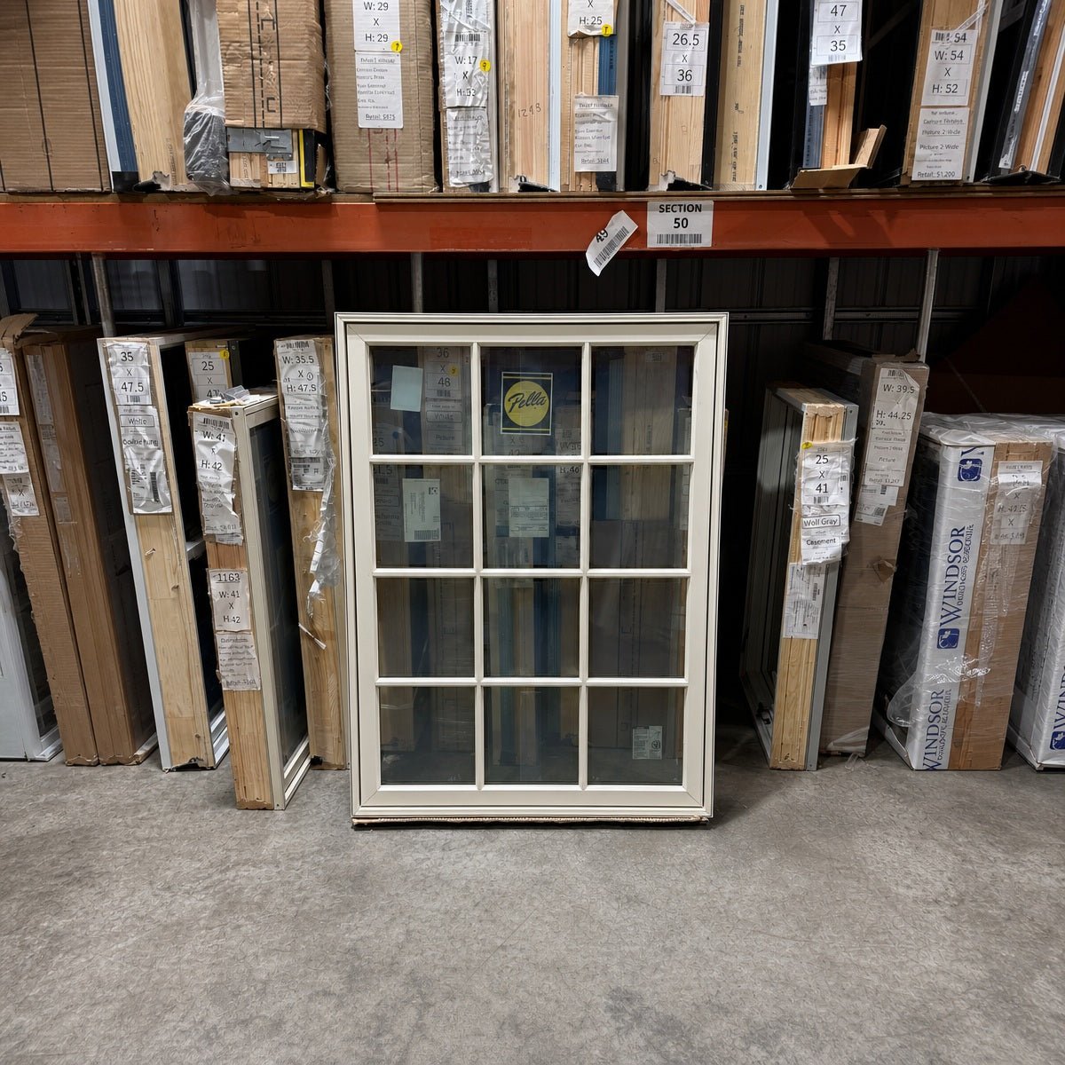 Pella® Lifestyle Picture Window 37 x 50 - Clark Deals LLC