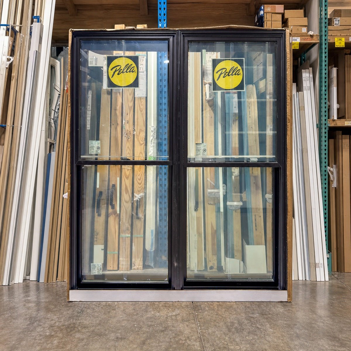 Pella® Lifestyle Double Hung 2-Wide Window 58 x 71 - Clark Deals LLC