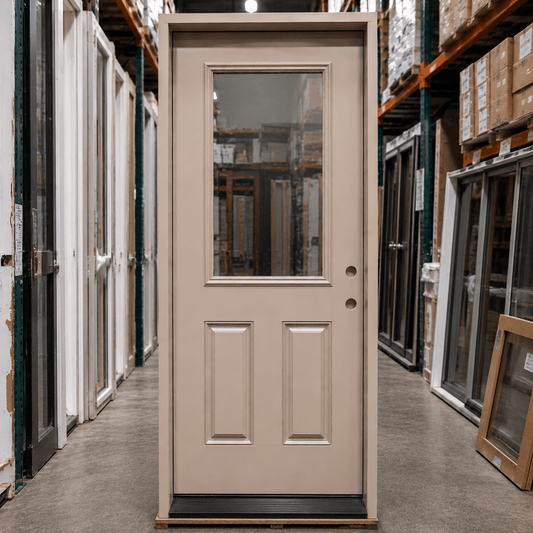 Entry Pella® Fiberglass 36 x 80 – Putty - Clark Listings
