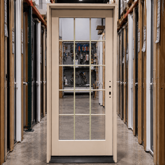 Entry Pella® Lifestyle 36 x 80 – Almond - Clark Listings
