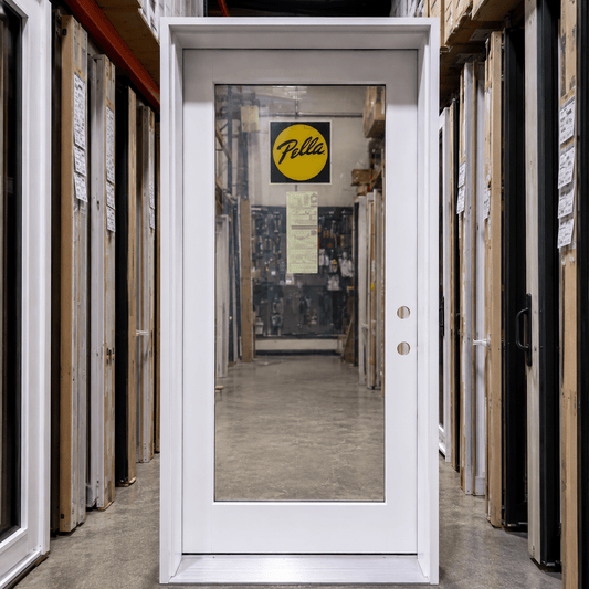 Entry Pella® Lifestyle 36 x 80 – Vanilla Cream - Clark Listings