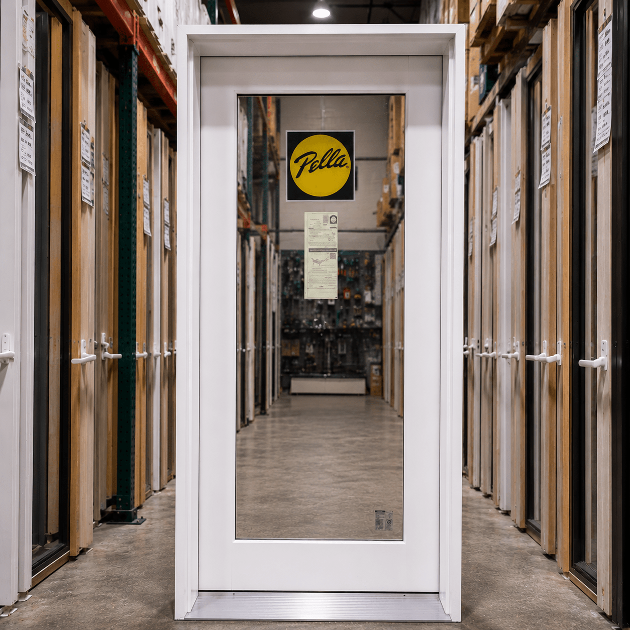 Entry Pella® Lifestyle 36 x 80 – Vanilla Cream - Clark Listings