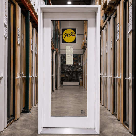 Entry Pella® Lifestyle 36 x 80 – Vanilla Cream - Clark Listings